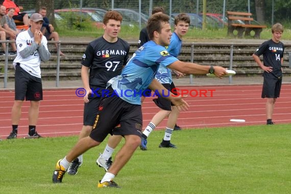 Frisbee Bad Rappenau - Testspiel BadRaps U20 Nationalmannschaft (© Siegfried Lörz)